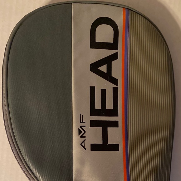 Used AMF Head Spectrum Racquet 3 7/8 Kevlar Mid-Size w/Case and Balls - Picture 6 of 6